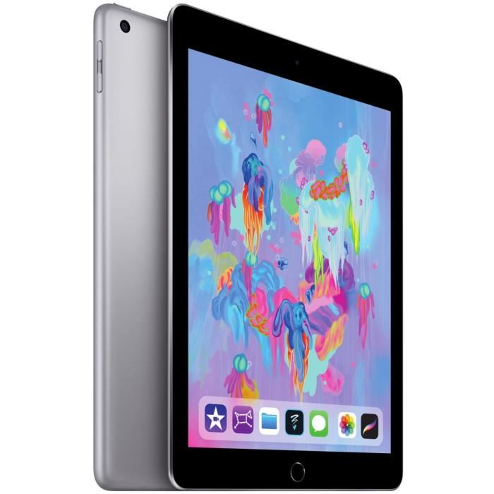 iPad 9.7 2018 6e génération Wi-Fi 32Go Gris Sidéral Grade A