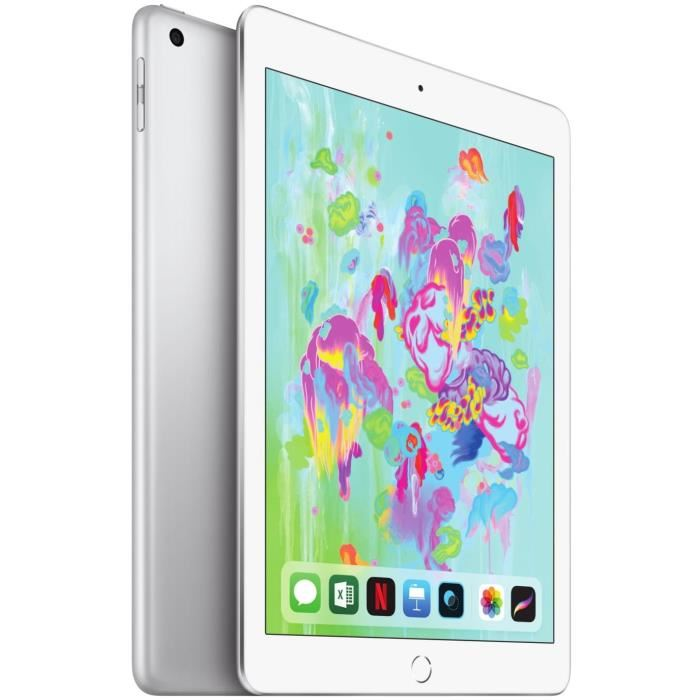 iPad 9.7 2018 6e génération Wi-Fi 32Go Argent Grade A