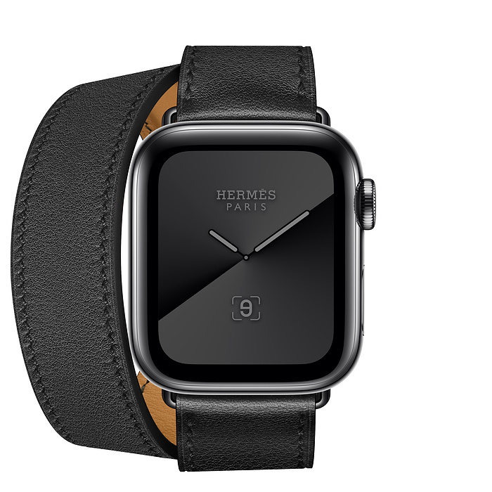 Watch Series 5 Hermès 44mm boîtier inoxydable GPS+4G