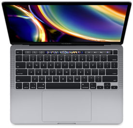 Macbook Pro 16,3 A2289 Core i7 1.7ghz 13" 8Go RAM 512Go SSD BTO/CTO mi 2020 2 TB 3 AZERTY