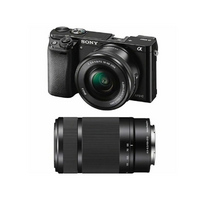 Alpha A 6000 noir + E PZ 16-50 MM f/3.5-5.6 OSS + E55-210 MM F/4.5-6.3