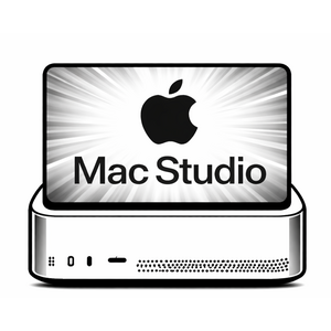 Mac Studio 2022 M1 Ultra 20c 3.2GHz RAM 128Go APPLE GPU 64 1To SSD Argent